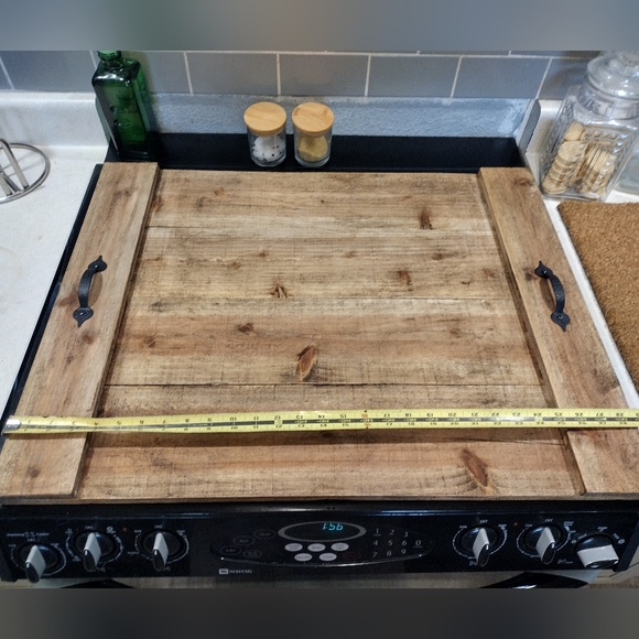 Kitchen Stove Wood Cover Poshmark